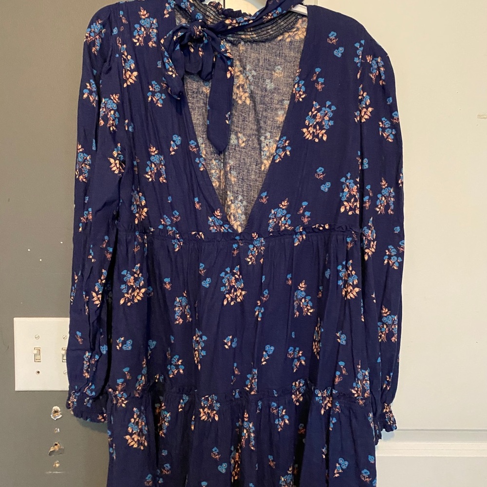 Free People Petit Fours Floral Mini Dress - Picture 4 of 7